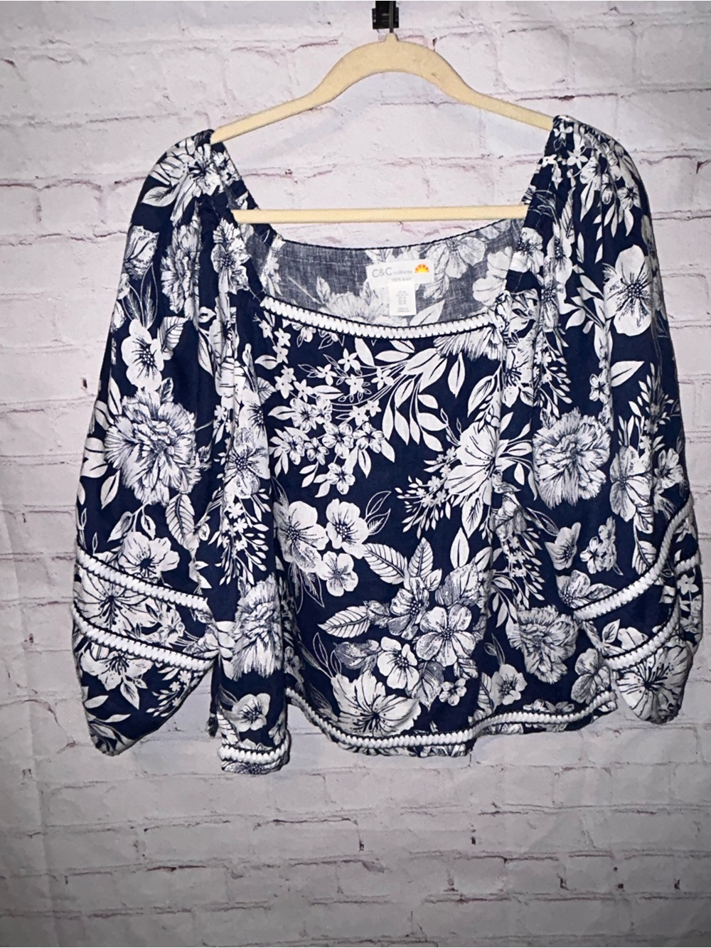 C&C California linen top size XL